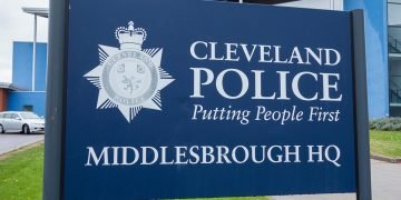 Cleveland Police sign
