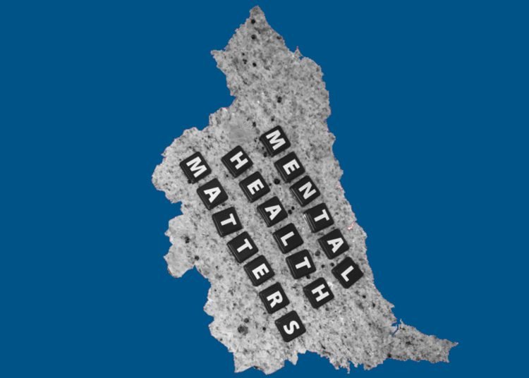 'Mental health matters' within NE map