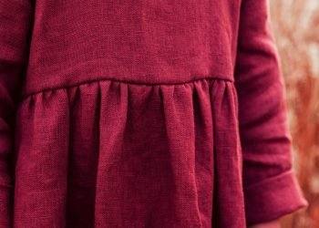 red dress