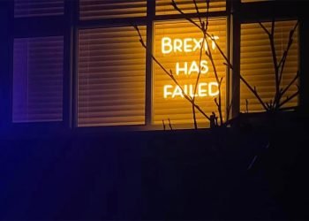 Brexit has failed sign